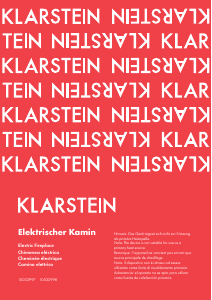 Bedienungsanleitung Klarstein 10032997 Elektrokamin