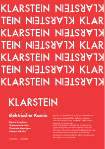 Handleiding Klarstein 10032588 Elektrische haard