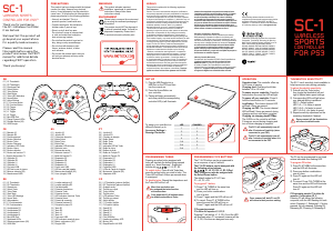 Mode d’emploi Gioteck SC-1 (PS3) Contrôleur de jeu