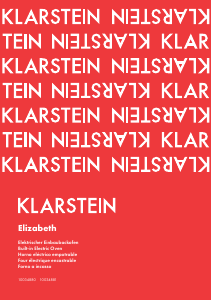 Manual Klarstein 10034880 Elizabeth Oven
