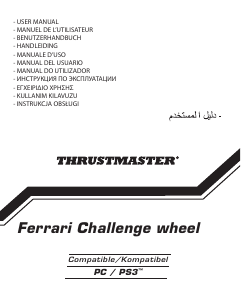 Manual Thrustmaster Ferrari Challenge Game Controller