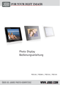 Bedienungsanleitung Jobo PDJ152 Digitaler bilderrahmen