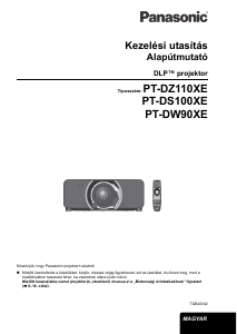 Használati útmutató Panasonic PT-DS100XE Vetítő