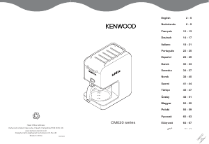 Manual Kenwood CM024 kMix Máquina de café