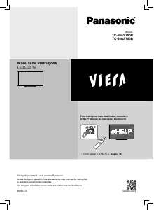 Manual Panasonic TC-50AS700B Viera Televisor LED