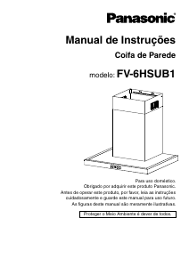 Manual Panasonic FV-6HSUB1 Exaustor