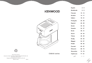 Bruksanvisning Kenwood CM040 kMix Kaffemaskin