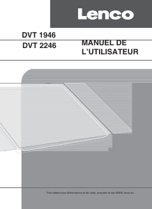 Handleiding Lenco DVT-1946 LCD televisie