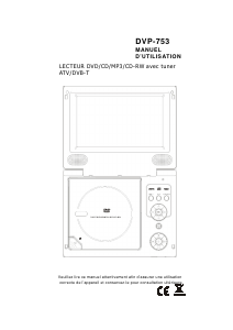 Mode d’emploi Lenco DVP-753 Lecteur DVD