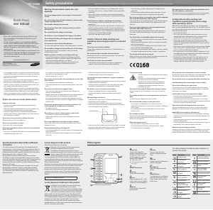 Bruksanvisning Samsung GT-C3500 Mobiltelefon