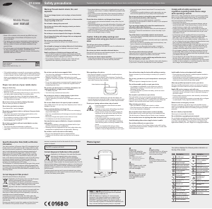 Bruksanvisning Samsung GT-S3850 Mobiltelefon