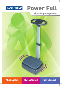 Bruksanvisning Lanaform Power Full Vibrationsplatte