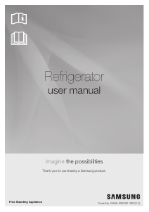 Handleiding Samsung RT39FAJEDWW Koel-vries combinatie