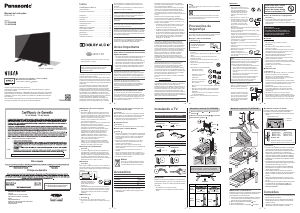 Manual Panasonic TC-32FS600B Viera Televisor LED