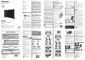 Manual Panasonic TC-55FX600B Viera Televisor LED