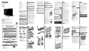 Manual Panasonic TC-58GX700B Televisor LED