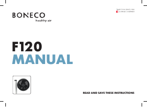 Mode d’emploi Boneco F120 Ventilateur