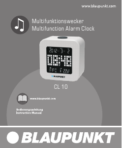 Bruksanvisning Blaupunkt CL 10 Väckarklocka