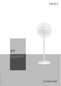 Manual Trotec TVE 23 S Ventilador