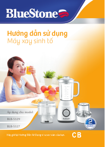 Hướng dẫn sử dụng BlueStone BLB-5327 Máy chế biến thực phẩm