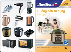 Manual BlueStone PCB-5629 Pressure Cooker