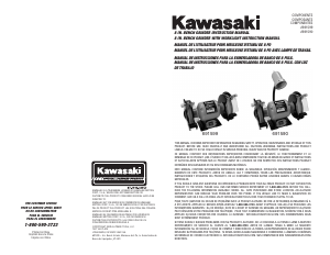 Manual Kawasaki 691590 Bench Grinder