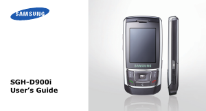 Bruksanvisning Samsung GH-D900E Mobiltelefon