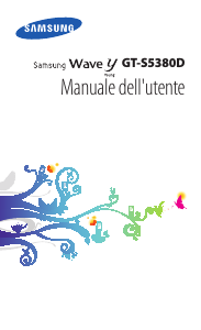 Manuale Samsung GT-S5380D Wave Y Telefono cellulare