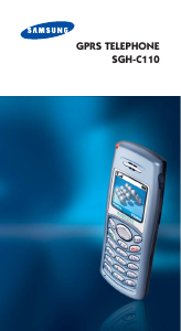 Bruksanvisning Samsung SGH-C110 Mobiltelefon
