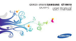 Handleiding Samsung GT-I9010 Galaxy S Giorgio Armani Mobiele telefoon