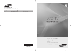 Bruksanvisning Samsung LE40A455C1D LCD TV