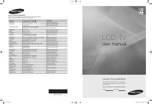 Manual de uso Samsung LE26A456C2D Televisor de LCD