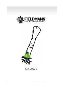 Manual Fieldmann FZK 2002-E Cultivator