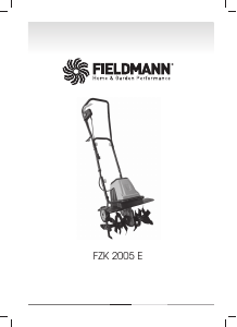 Manual Fieldmann FZK 2005-E Cultivator