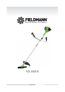 Bruksanvisning Fieldmann FZS 3005-B Grästrimmer
