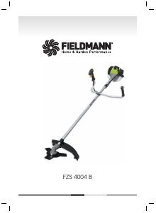 Bruksanvisning Fieldmann FZS 4004-B Grästrimmer