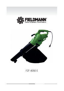 Használati útmutató Fieldmann FZF 4050-E Levélfúvó