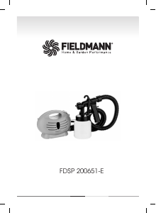 Használati útmutató Fieldmann FDSP 200651-E Festékszóró