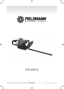 Handleiding Fieldmann FZN 4002-B Heggenschaar