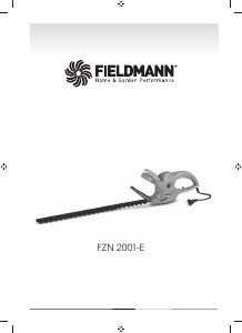 Handleiding Fieldmann FZN 2001-E Heggenschaar