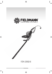 Manuál Fieldmann FZN 2002-E Křovinořez