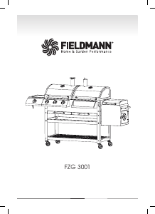 Manuál Fieldmann FZG 3001 Gril