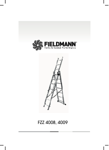 Manual Fieldmann FZZ 4008 Ladder