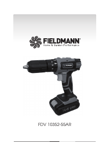 Bruksanvisning Fieldmann FDV 10352-A Borrskruvdragare