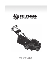 Handleiding Fieldmann FZR 4616-144B Grasmaaier