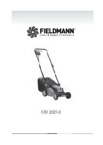 Návod Fieldmann FZR 2021-E Kosačka