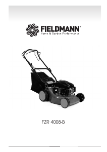 Návod Fieldmann FZR 4008-B Kosačka