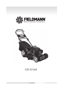 Használati útmutató Fieldmann FZR 5114-B Fűnyíró
