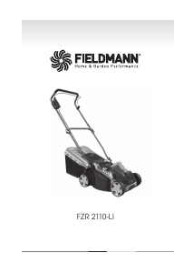 Handleiding Fieldmann FZR 2110-Li Grasmaaier
