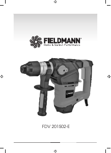 Bruksanvisning Fieldmann FDV 201502-E Borrhammare